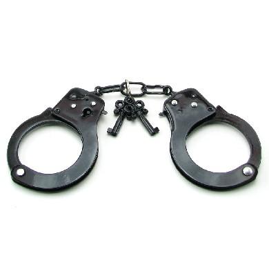 Fetish Fantasy Designer Metal Handcuffs - Black - Bondage - www.Coyha.com