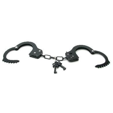 Fetish Fantasy Designer Metal Handcuffs - Black - Bondage - www.Coyha.com