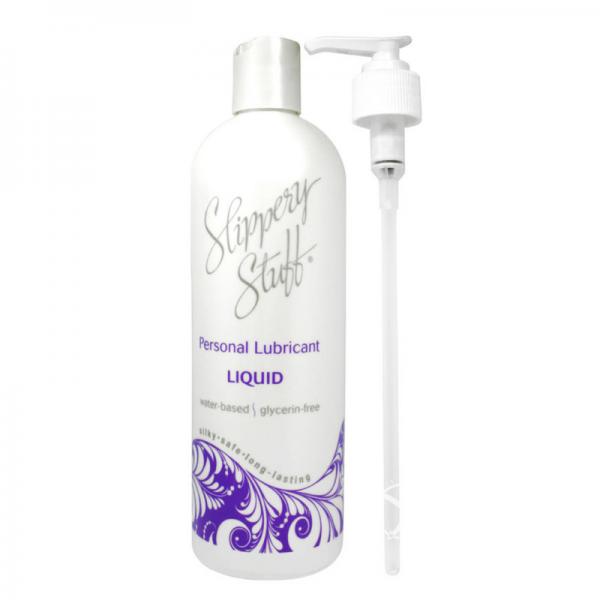 Slippery Stuff Liquid 16oz Pump Wated Based Lubricant - Lubes & Lotions - www.Coyha.com