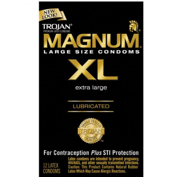 Trojan Magnum Xl Lubricated Condoms - Extras - www.Coyha.com