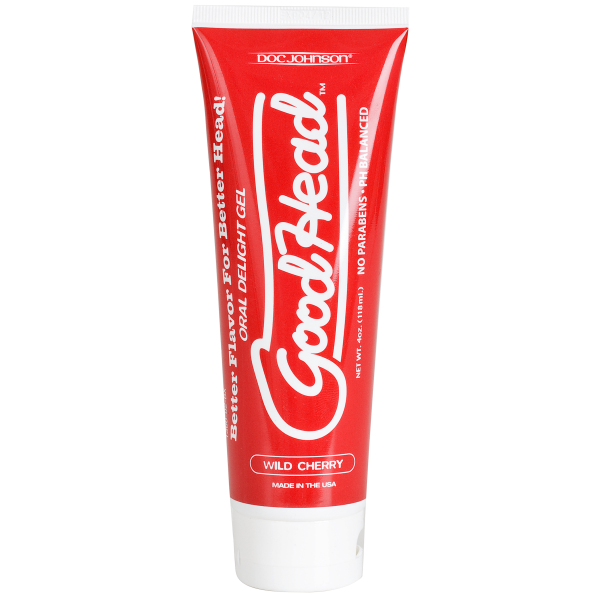 Goodhead Oral Delight Gel Wild Cherry 4oz - Lubes & Lotions - www.Coyha.com