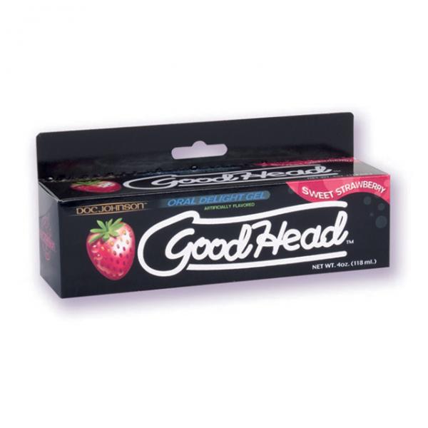 GoodHead Oral Delight Gel Sweet Strawberry 4oz - Lubes & Lotions - www.Coyha.com