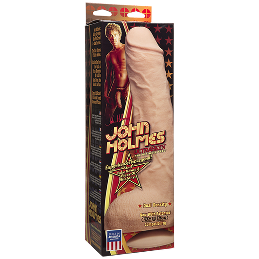 John Holmes Realistic C*ck 12 Inch - Beige - Dildos - www.Coyha.com