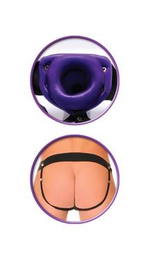 For Him Or Her Hollow Strap On Purple - Dildos - www.Coyha.com