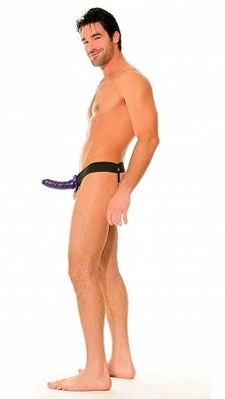 For Him Or Her Hollow Strap On Purple - Dildos - www.Coyha.com