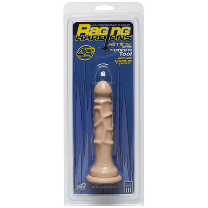 Raging Hard-Ons Slimline Suction 4.5 inches Dong - Dildos - www.Coyha.com