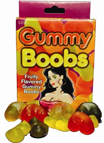 Gummy Boobs Fruit Flavors 4.3oz - Extras - www.Coyha.com