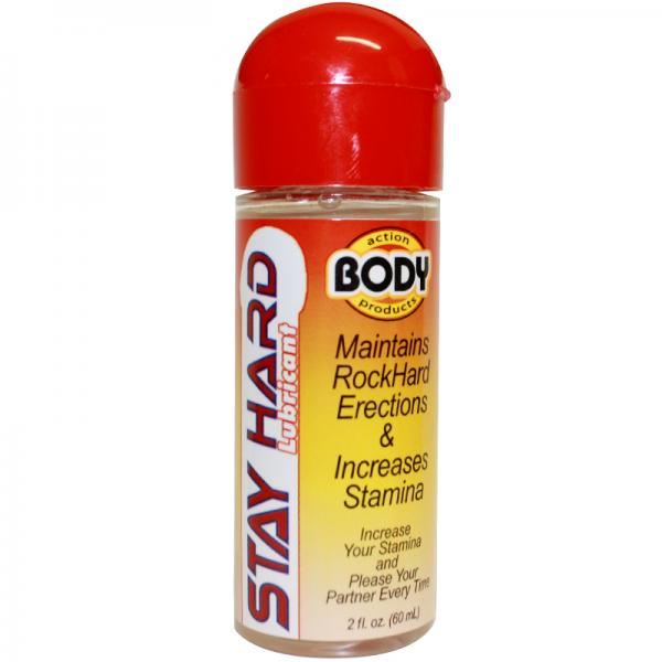 Body Action Stay Hard Lubricant 2.3oz - Lubes & Lotions - www.Coyha.com