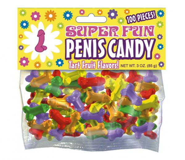 Super Fun Penis Candy 100 Pieces Fruit Flavors 3oz - Extras - www.Coyha.com