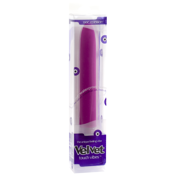 Velvet Touch Vibe 7 Inches Magenta Purple - Vibrators - www.Coyha.com