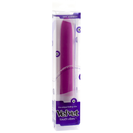 Velvet Touch Vibe 7 Inches Magenta Purple - Vibrators - www.Coyha.com