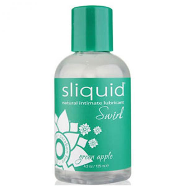 Sliquid Swirl Lubricant Green Apple Tart 4.2oz - Lubes & Lotions - www.Coyha.com