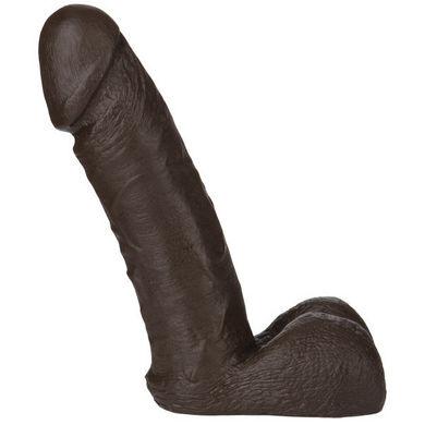 Vac-U-Lock 8in Realistic Cock - Brown - Dildos - www.Coyha.com