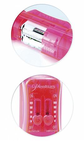 Total Ecstasy Triple Stimulator Pink Vibrator - Vibrators - www.Coyha.com