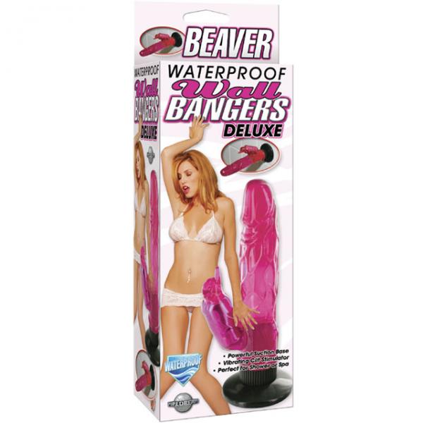 Waterproof Beaver Wall Bangers Pink Vibrator - Vibrators - www.Coyha.com