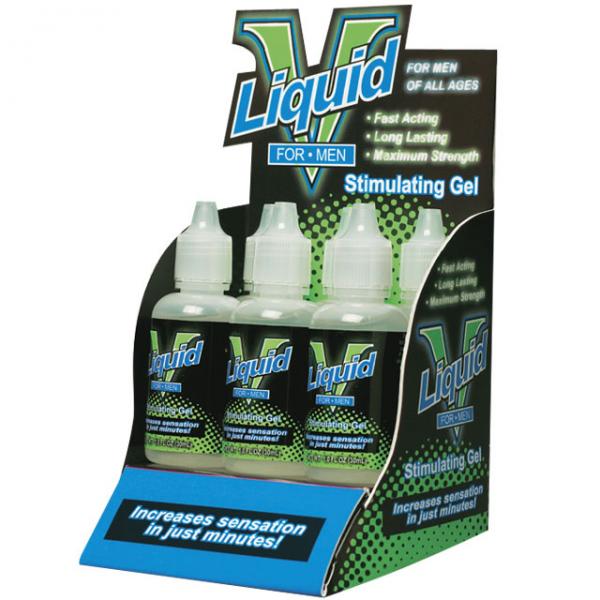 Liquid V For Men Display (6 Pieces/1oz Each) - Lubes & Lotions - www.Coyha.com