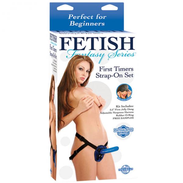 Fetish Fantasy First Timers Strap-on Set Blue - Dildos - www.Coyha.com