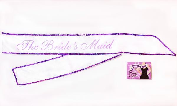 The Bride's Maid Sash - Extras - www.Coyha.com