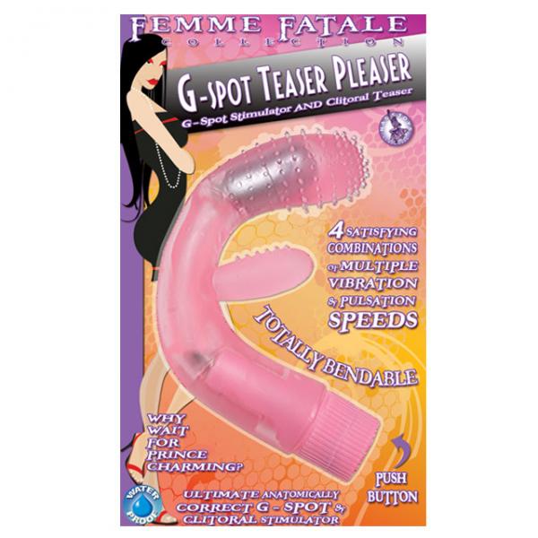 Femme Fatale G-Spot Teaser Pink Vibrator - Vibrators - www.Coyha.com