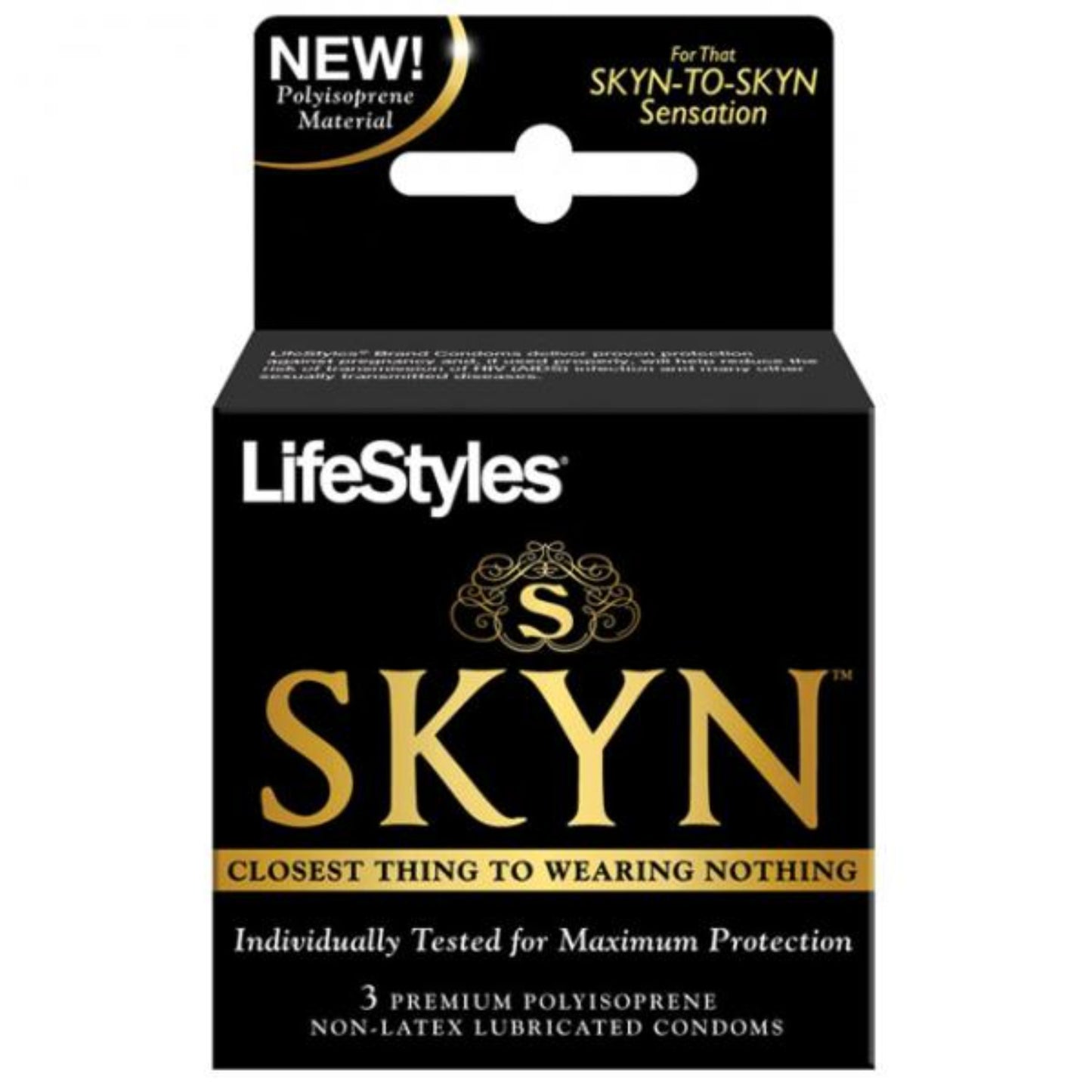 Lifestyles Skyn Non-Latex Condoms 3 Pack - Extras - www.Coyha.com