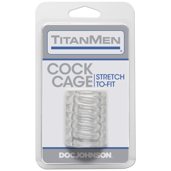 Titanmen Cock Cage Clear - Bondage - www.Coyha.com