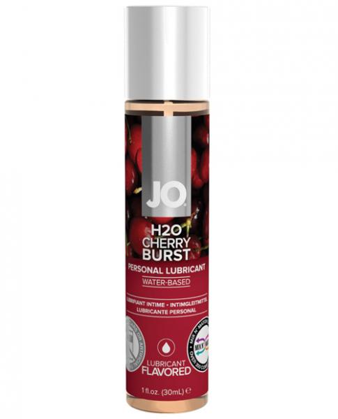 System JO H2O Flavored Lubricant Cherry Burst 1oz - Lubes & Lotions - www.Coyha.com