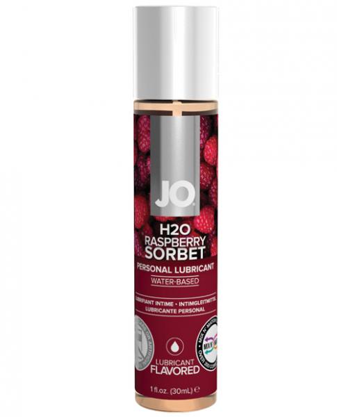 System JO H2O Flavored Lubricant Raspberry 1oz - Lubes & Lotions - www.Coyha.com