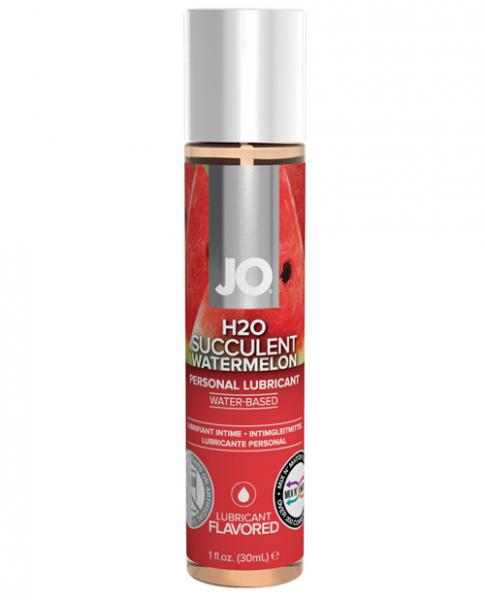 System JO H2O Flavored Lubricant Watermelon 1oz - Lubes & Lotions - www.Coyha.com