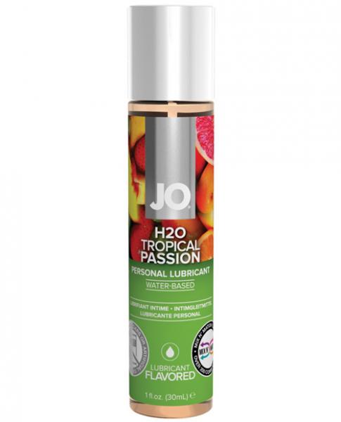 System JO H2O Flavored Lubricant Tropical Passion 1oz - Lubes & Lotions - www.Coyha.com