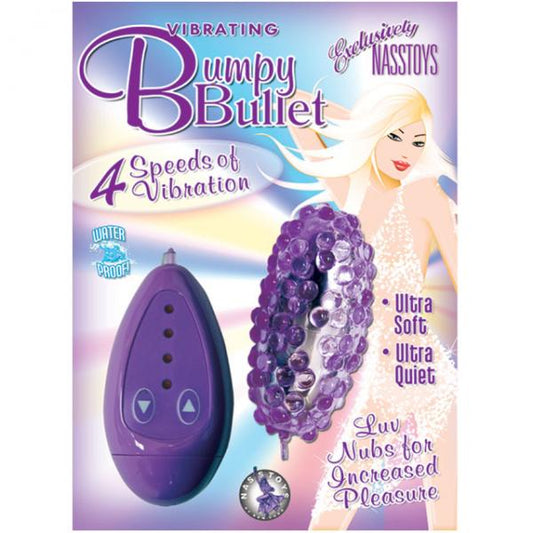 Vibrating Bumpy Bullet (purple) - Vibrators - www.Coyha.com