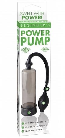 Beginners Power Pump Penis Pump Smoke - Men's Toys - www.Coyha.com