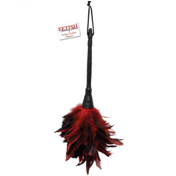 Fetish Fantasy Frisky Feather Duster Red - Bondage - www.Coyha.com