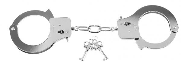 Fetish Fantasy Designer Metal Handcuffs - Silver - Bondage - www.Coyha.com