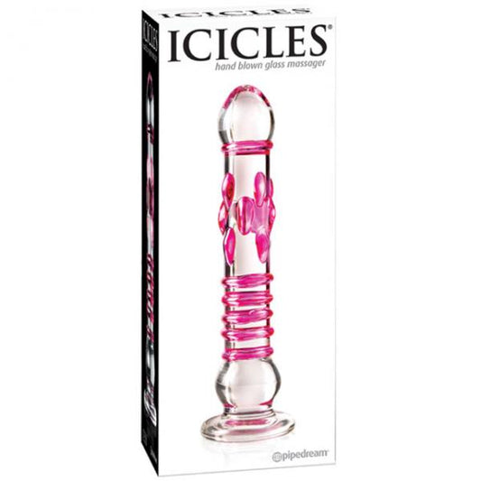 Icicles No 6 Glass Massager - Dildos - www.Coyha.com