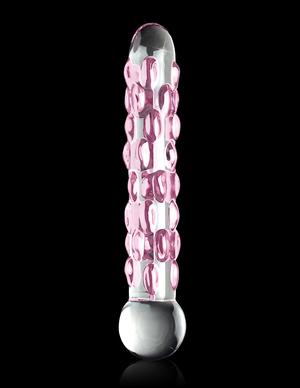 Icicles No 7 Glass Wand Massager Clear - Dildos - www.Coyha.com