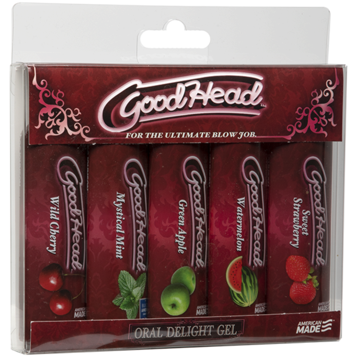 Goodhead Oral Delight Gel 5 Pack - Lubes & Lotions - www.Coyha.com