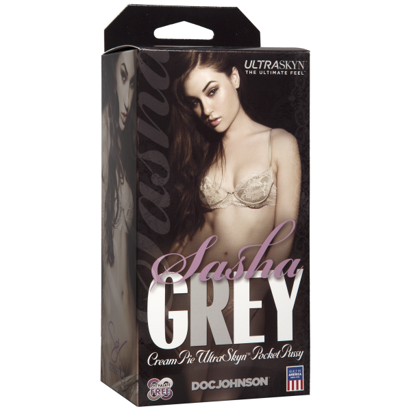 Sasha Grey Ultraskyn Cream Pie Pocket P*ssy - Men's Toys - www.Coyha.com