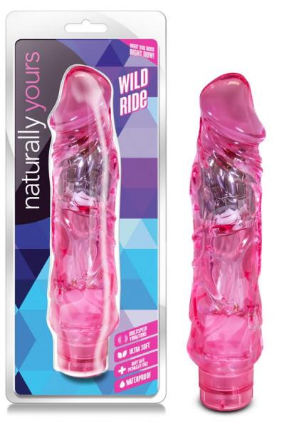 Wild Ride Waterproof Vibrator - Pink - Vibrators - www.Coyha.com