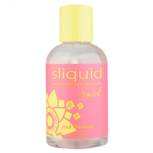 Sliquid Swirl Pink Lemonade Lubricant 4.2oz - Lubes & Lotions - www.Coyha.com