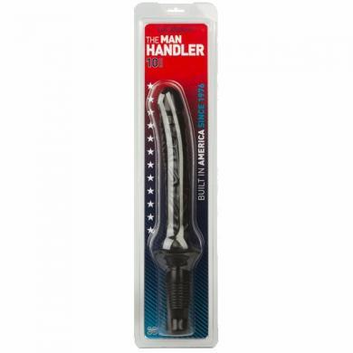 The Manhandler Black Dildo Baton Handle - Dildos - www.Coyha.com