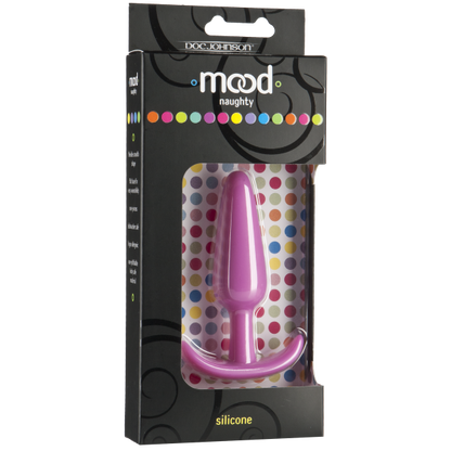 Mood Naughty Medium Pink Silicone Butt Plug - Anal Toys - www.Coyha.com