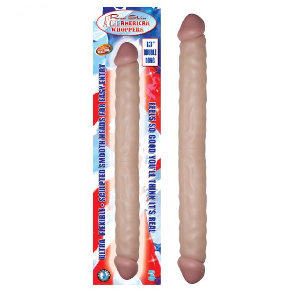 Whopper Double Dong 13in- Beige - Dildos - www.Coyha.com