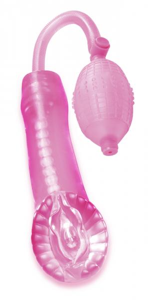 Super Cyber Snatch Pump Pink Pussy Stroker - Men's Toys - www.Coyha.com