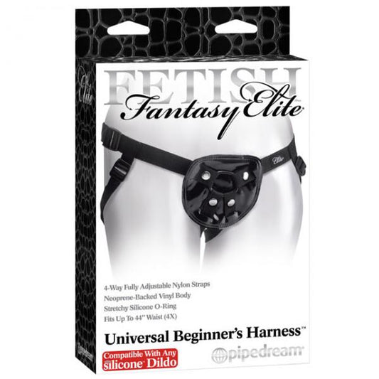 Fetish Fantasy Elite Universal Beginner's Harness Black - Dildos - www.Coyha.com