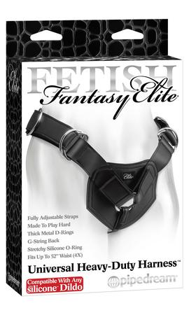 Fetish Fantasy Elite Universal Heavy Duty Harness Black - Dildos - www.Coyha.com