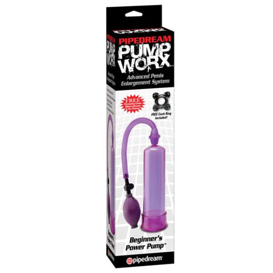 Pump Worx Beginners Power Pump Purple - Men's Toys - www.Coyha.com