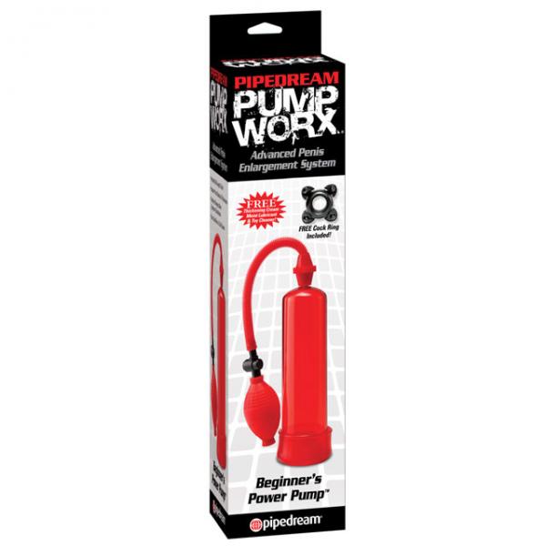 Pump Worx Beginners Power Pump Red - Men's Toys - www.Coyha.com