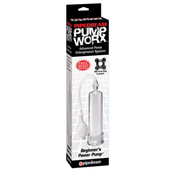 Pump Worx Beginners Power Pump Clear - Men's Toys - www.Coyha.com