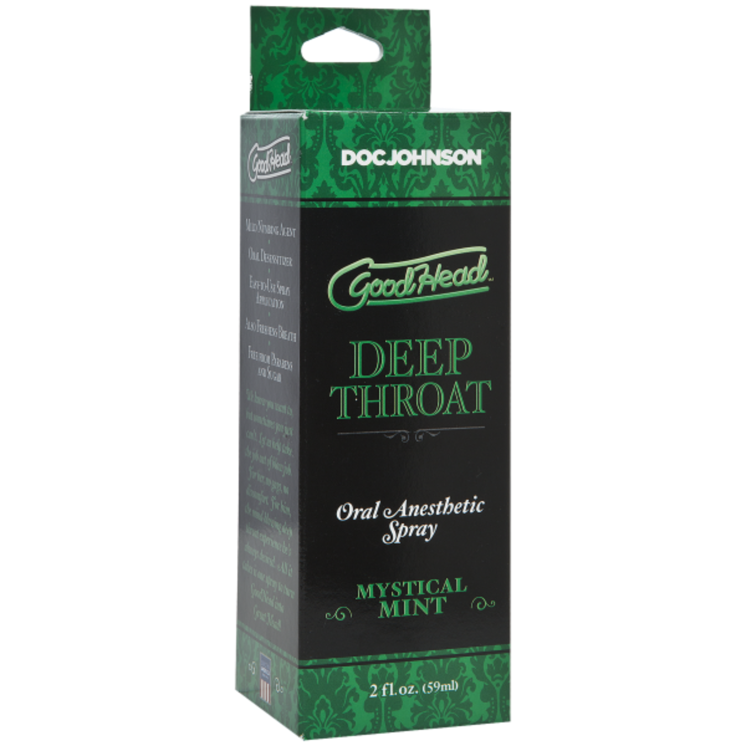 Goodhead Deep Throat Spray Mystical Mint 2oz - Lubes & Lotions - www.Coyha.com