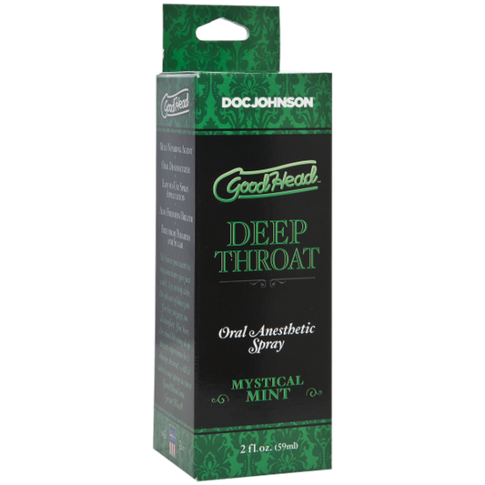 Goodhead Deep Throat Spray Mystical Mint 2oz - Lubes & Lotions - www.Coyha.com